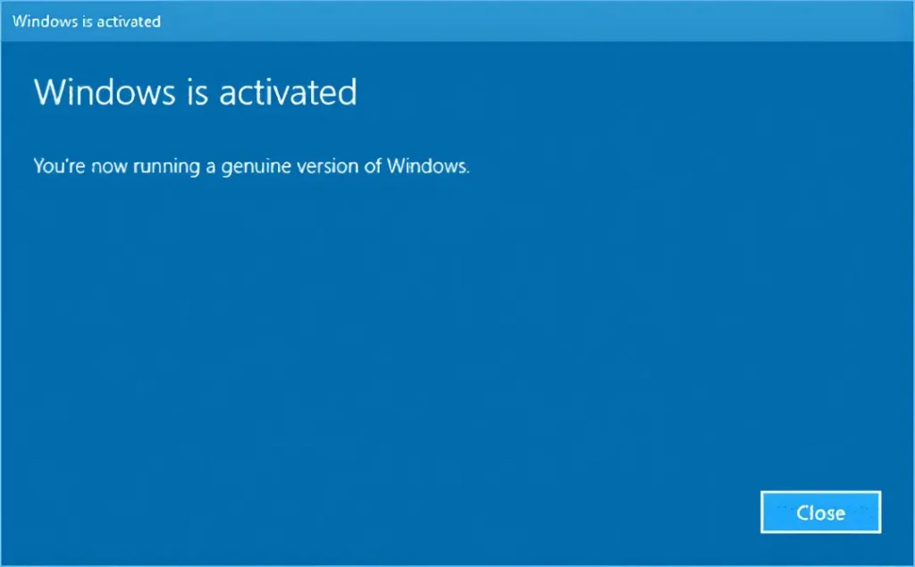 activate Windows by phone