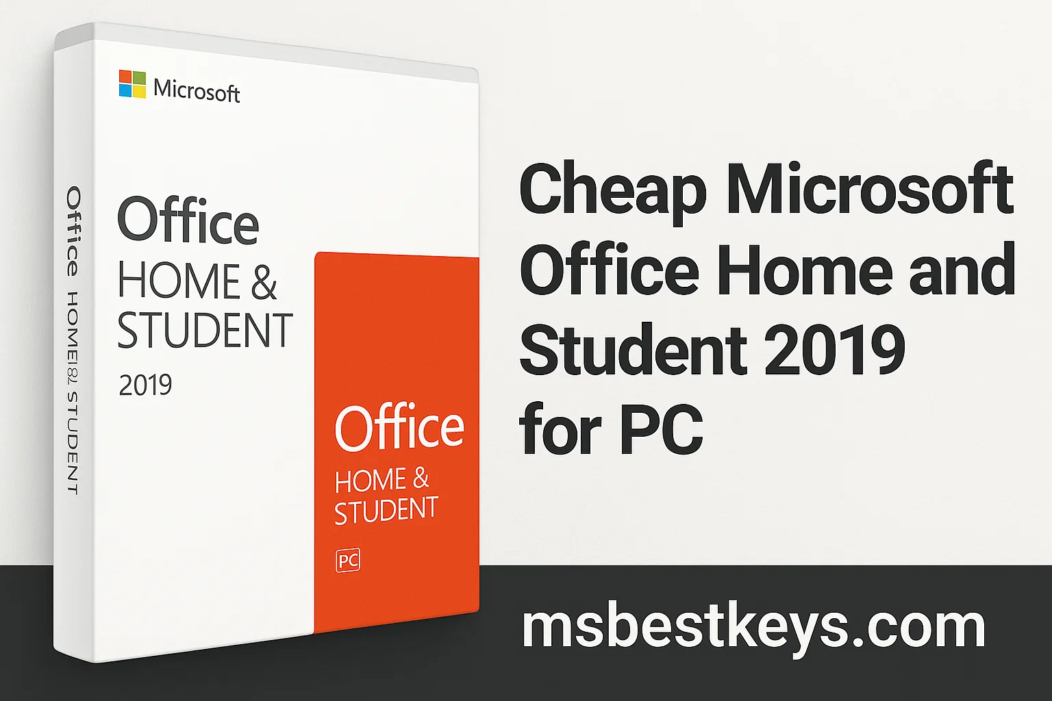 Microsoft Office Home and Student 2019 for PC